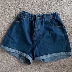 Mom jean shorts